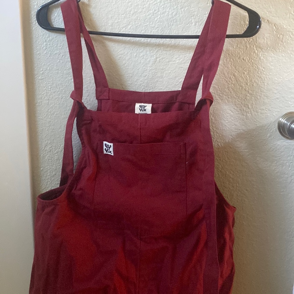 COPY - Lucy & Yak Red Dungarees